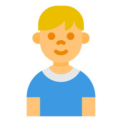 Boy flat icon