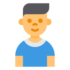 Boy flat icon