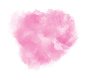 pink watercolor stain with wash. Watercolor texture