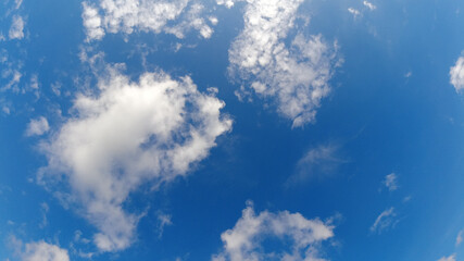 Blue sky with clouds. background textures.
