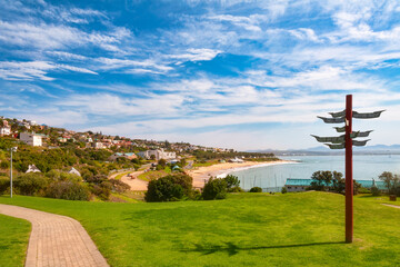 Mossel Bay, South Africa - Mossel Bay is a harbour town of about 130,000 people on the Southern Cape of South Africa. It is an important tourism and farming region of the Western Cape Province