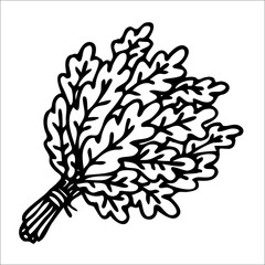 sauna broom, steam room, massage steam room,