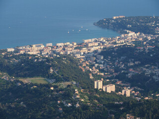 Roquebrune-Cap-Martin depuis les hauteurs - Alpes-Maritimes