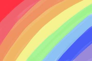 Beautiful multicolored rainbow background pattern