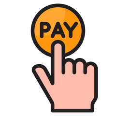 pay color line style icon