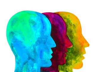 Disegno grafico concettuale comunicazione globale. Questioni sociali. Uguaglianza 