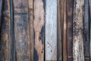 Old wooden block wooden shading background