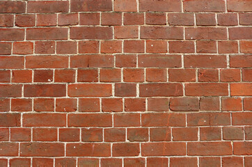 Obraz premium red brick wall background