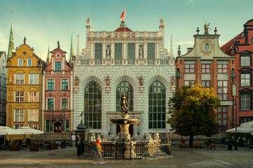 Old town of Gdansk city, Poland
