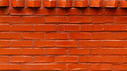 Fototapeta premium 붉은 벽돌, 텍스쳐