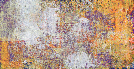 Modern painting. Mixed media. Versatile artistic background for creative design projects: posters, banners, invitations, cards, websites, magazines, wallpapers. Raster image. Grunge texture.