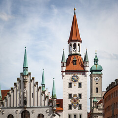 Towers of Old Town of Munich