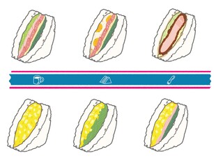 色んなサンドイッチシリーズ１