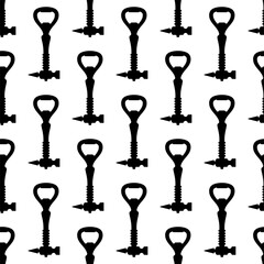 Bottle Opener Seamless Pattern, Bottle Cap Opener