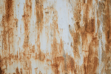 texture of an old weathered rusty Metal surface as background
