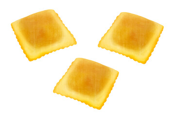 パスタ　ラビオリ
