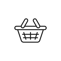 Shopping Cart icon Vector Illustration. Shopping Cart vector icon design for e-commerce, online store and marketplace. Shopping Cart icon vector for website, mobile, logo, symbol, button, sign, app