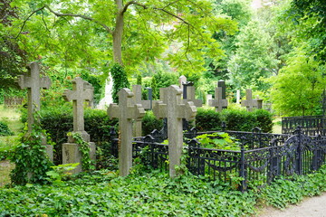 Friedhöfe vor dem Halleschen Tor, alte Friedhofsanlage in Berlin