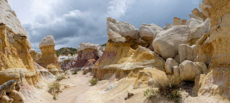 Colorado Native American Paint Mines Landscape