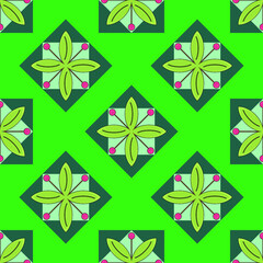 seamless pattern with leaves