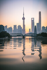 Shanghai Downtown, Pudong Shanghai China