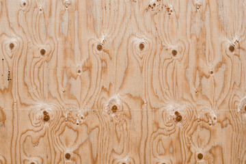 plywood board texture background - exterior, sunlight effect