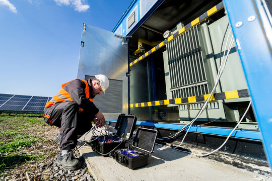 Execution Of Electrical Measuring Works On The Power Transformer