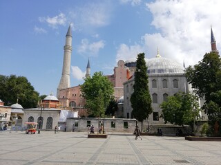 TURKEY DOWNTOWN ISTANBUL BEYAZIT MOSQUE THE BLUE MOSQUE SULTAN AHMED BIG BAZAR HIPPODROME OF...
