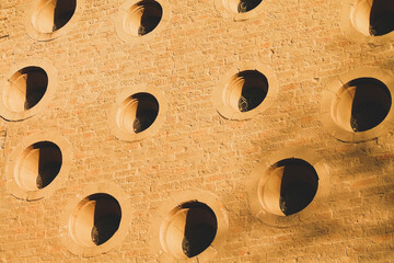 Spot windows on a wall