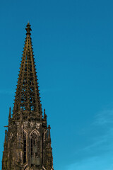 Fototapeta na wymiar Awesome church steeple