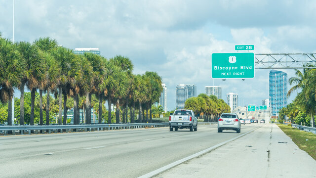 Biscayne Blvd Exit Julia Tuttle Causeway 