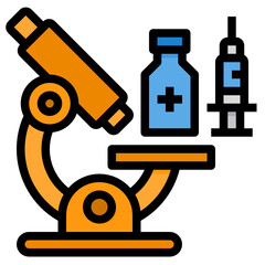 Laboratory line icon