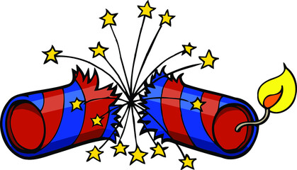 exploding firecracker | 4th of July