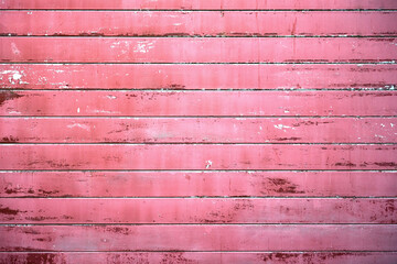 Old pink metal shutter texture