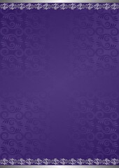 ornate background with vintage border