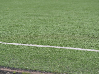 Obraz premium corner of a football field