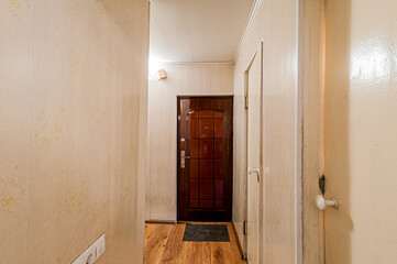 Russia, Moscow- May 29, 2020: interior room apartment modern bright cozy atmosphere. general...