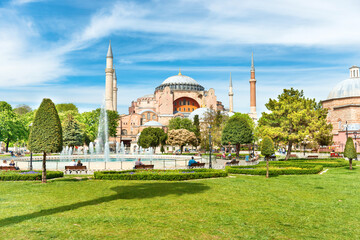Hagia Sophia mosque, church, cathedral in Istanbul, Turkey