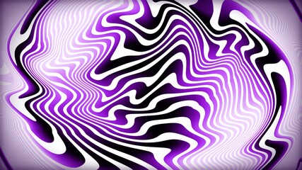 Abstract wallpaper design. Waves motion pattern texture. Bright purple background illustration.