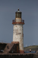 lighthouse on the coast of state country