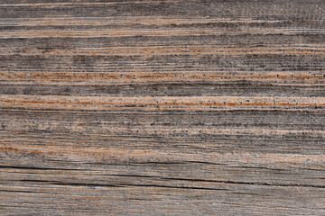 Brown striped wood texture, old wooden texture for adding text or working design for a background product. View from above. Close up plank wood table floor with natural pattern texture. 