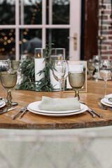 wedding table decoration