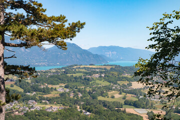 Vue depuis les Monts, Chambéry