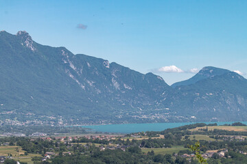 Lac du bourget en Savoie