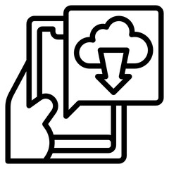 download line icon