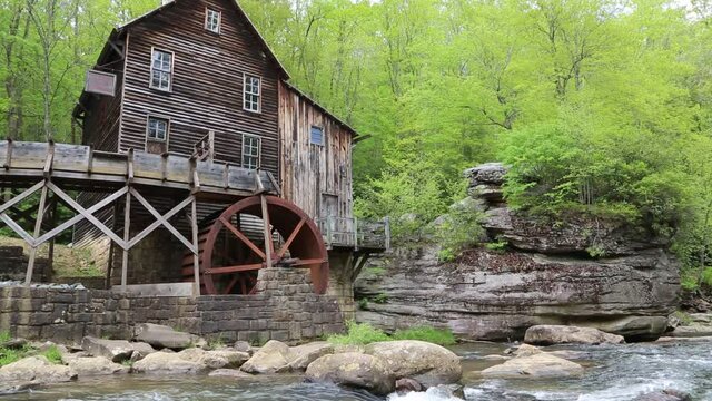 Glade Creek Grist Mill - Babcock State Park , West Virginia