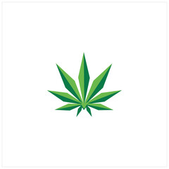 weed and marijuana logo design