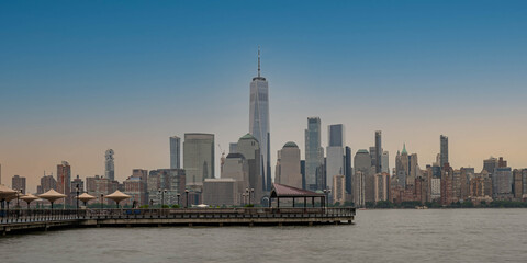 Fototapeta na wymiar A beautiful image of Lower Manhattan