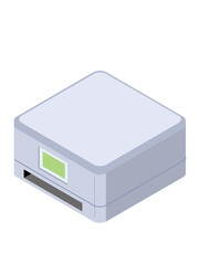 家庭用のパソコン用プリンター複合機（白）