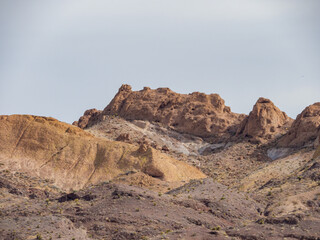 Fototapeta premium Beautiful landscape around the El Dorado Trail